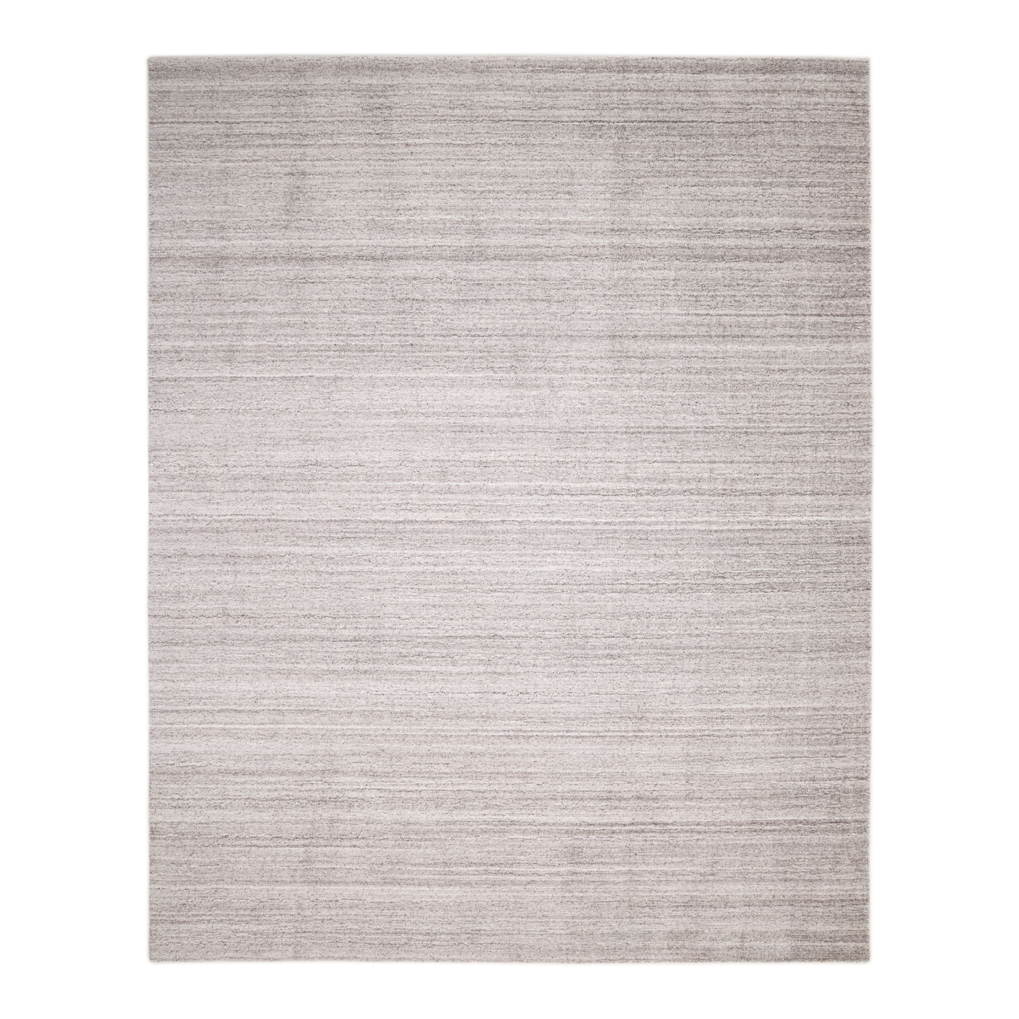 Overton Handmade Modern Contemporary Striped Area Rug