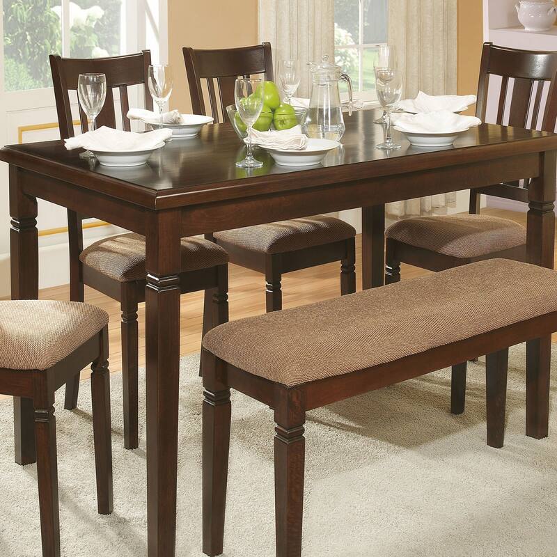 Transitional Style Dining Furniture 1pc Bench