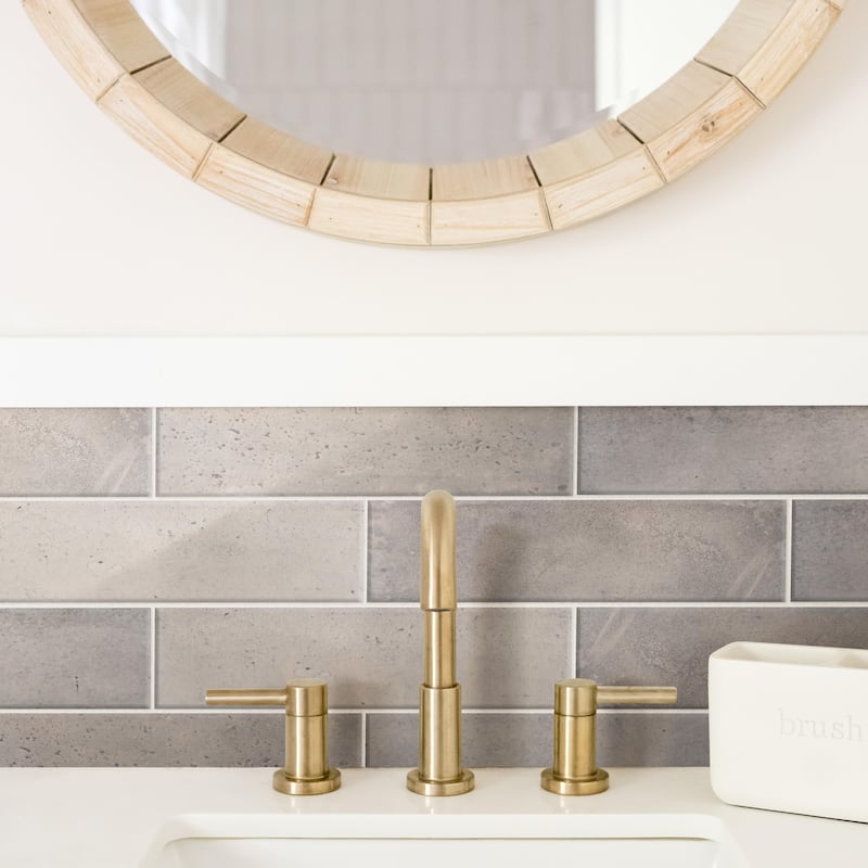Merola Tile Capri Brick Fumo 2-1/2" x 10" Porcelain Floor and Wall Tile