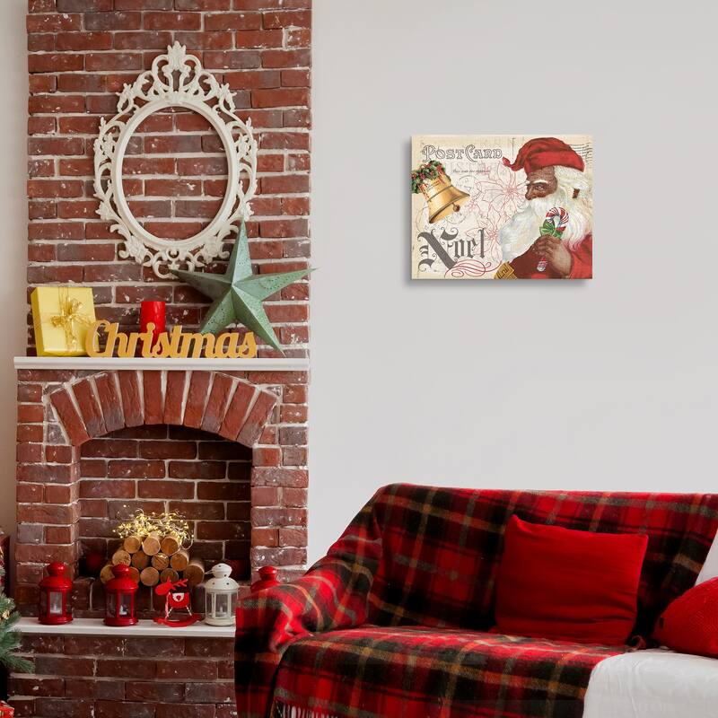 Antique Holiday II Canvas Art Print