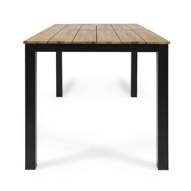 Christopher Knight Home Outdoor Rustic Acacia Wood 5-Piece Dining Sets