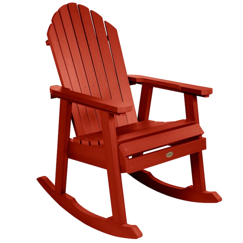 HIGHWOOD Hamilton Outdoor Rocking Chair - Rustic Red
