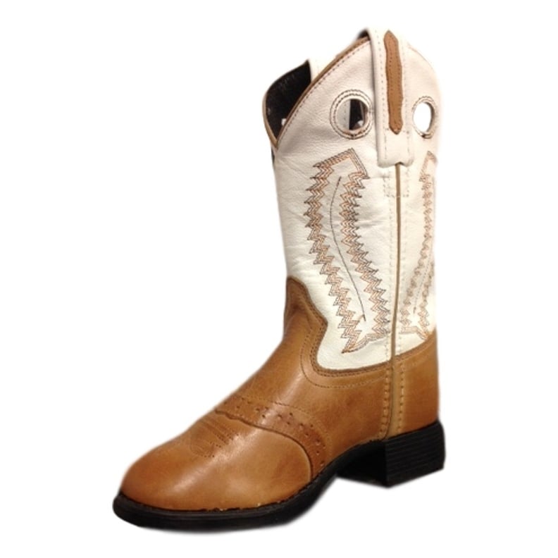 girls white western boots