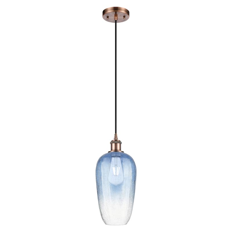 Innovations Lighting Endless Possibilities Ballston - Brookhaven Flute - 1 Light 7" Cord Hung Mini Pendant
