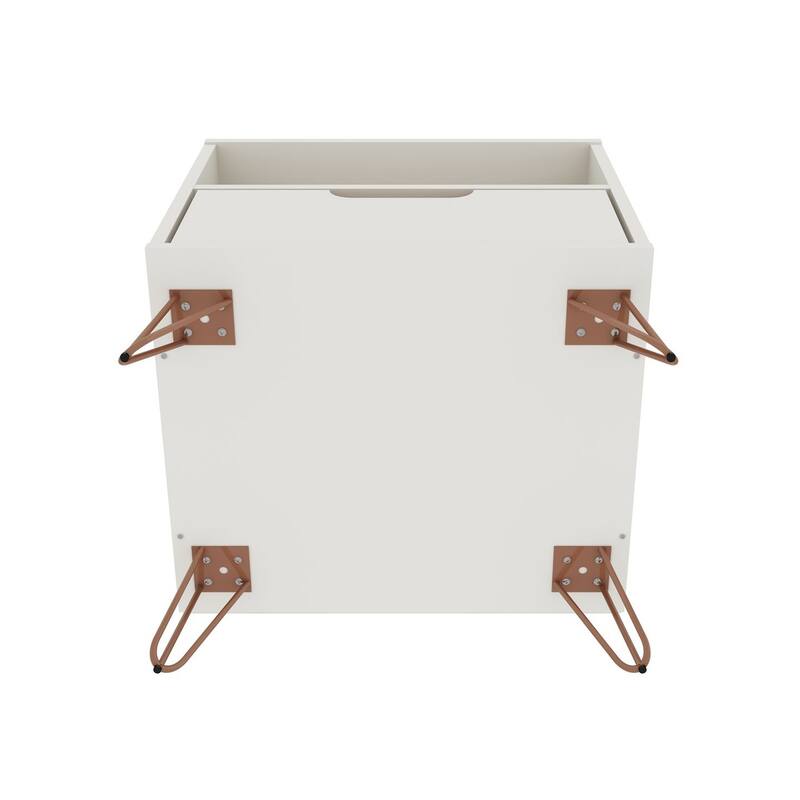 Carson Carrington Bandene Mid-century Modern 1-drawer Wood Nightstand