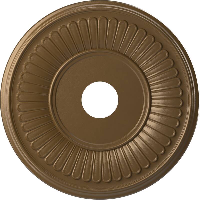3 1/2" Inside Diameter - Berkshire Thermoformed PVC Ceiling Medallion