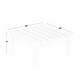 preview thumbnail 2 of 56, Laguna Poly Eco-Friendly 32-inch Square Outdoor Coffee Table