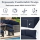 preview thumbnail 84 of 84, AECOJOY 7 Pieces Patio Furniture Set Outdoor Sectional Sofa Rattan Conversation Set