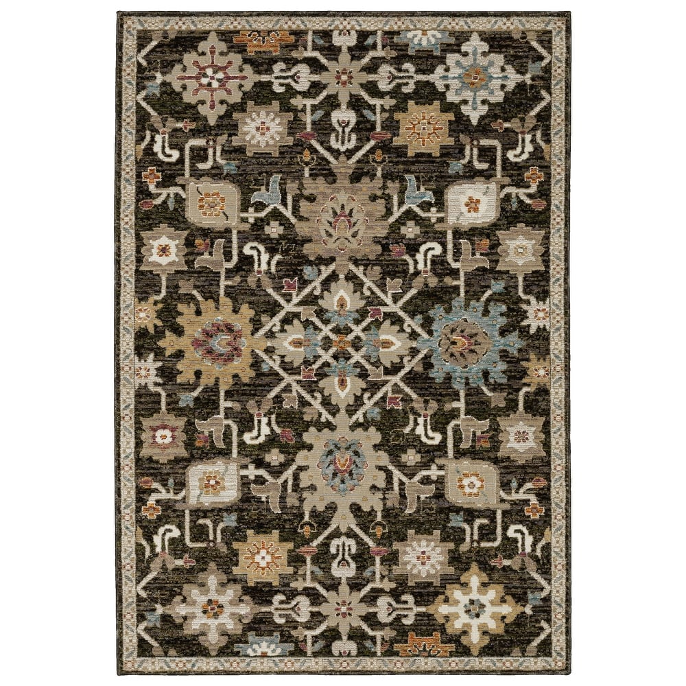 Style Haven Adalynn Vintage Bohemian Brown/ Multi Area Rug
