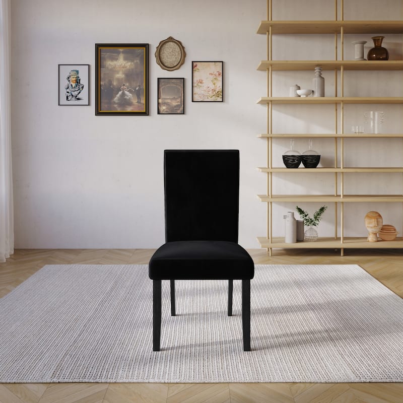 Greenville 5-pieces Dining Table and Chair - 60063- 4 Chairs only - Dark Grey