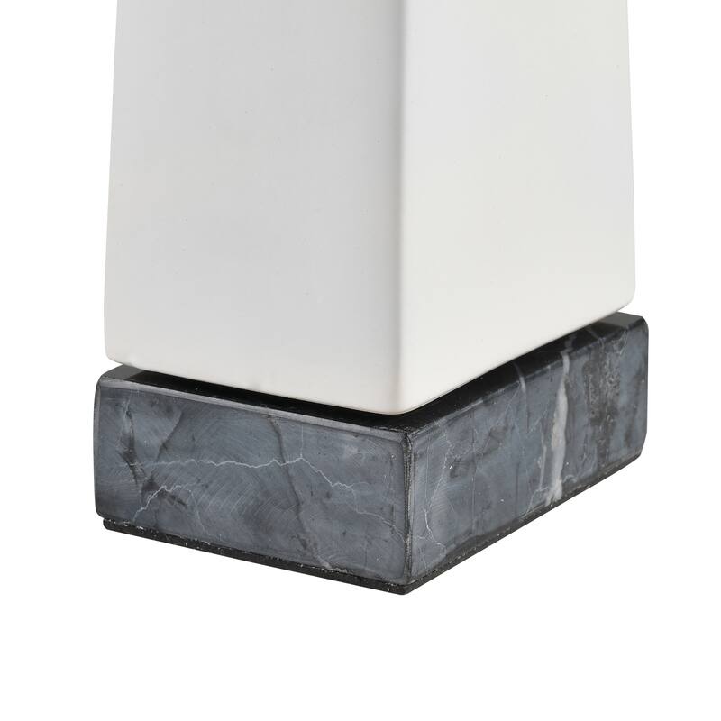 Elk Home Serengeti Matte White Earthenware Sculpture