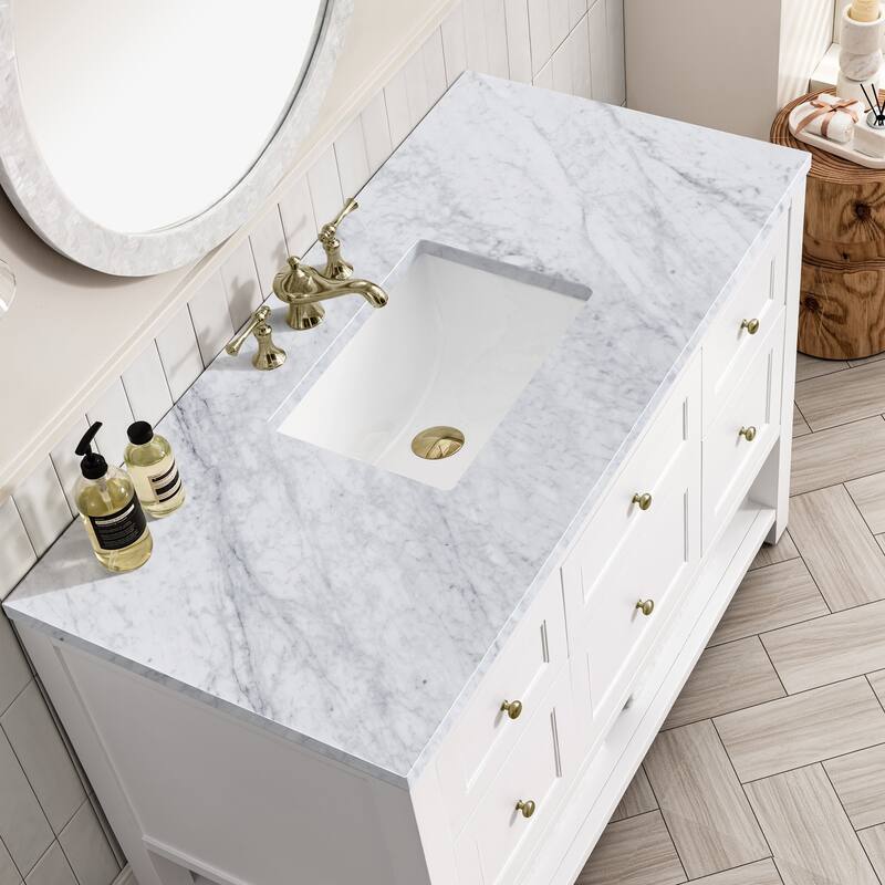James Martin Vanities 330-V48-3CAR Breckenridge 48" Free Standing