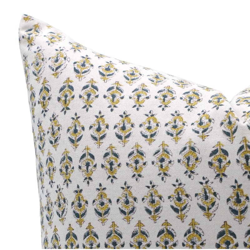 Fabdivine Cotton Bohemian Block print pillow Cover