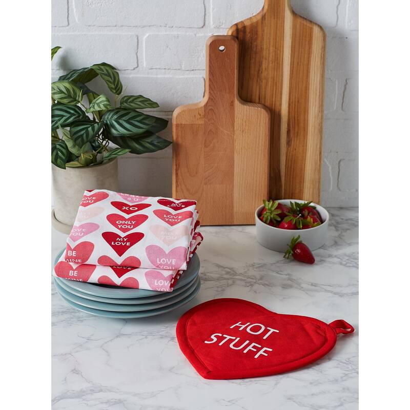 DII Hot Stuff Potholder Gift Set