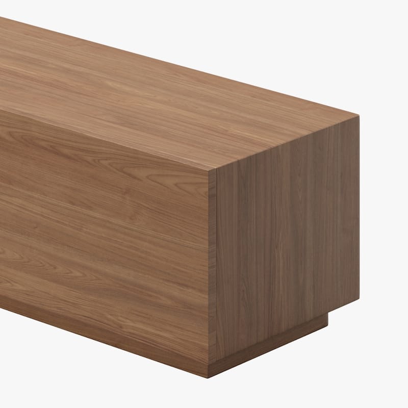 Minimalist Wood TV Stand with 4 Drawers, Modern Long Media Console for up to 100 Inch, Fully Assembled