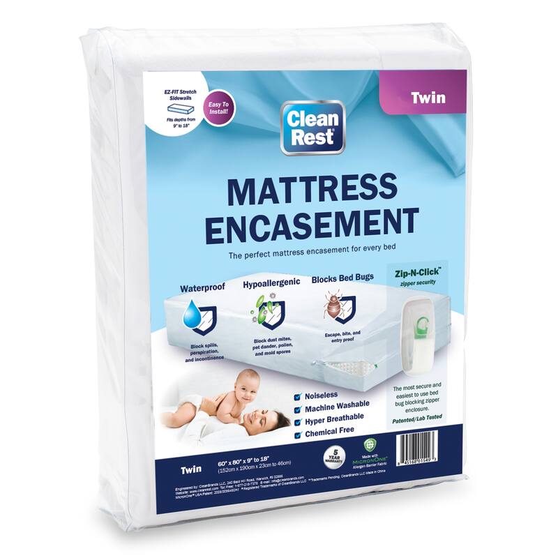 Cleanrest Zippered Mattress Encasement