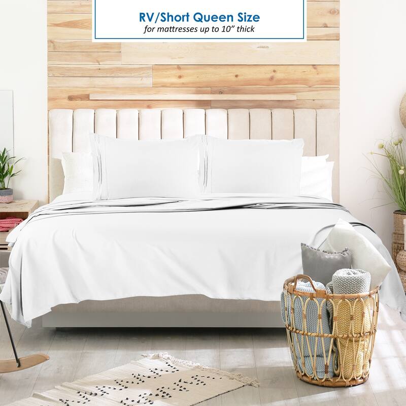 Empyrean Hotel Luxury 6 Piece Sheet Set - Super Soft Bedding Sheets & Pillowcases