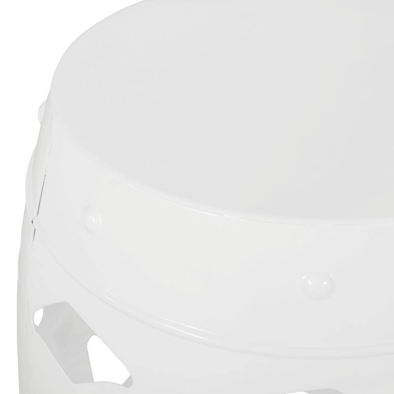 Modern Chic Iron Cut Side Table