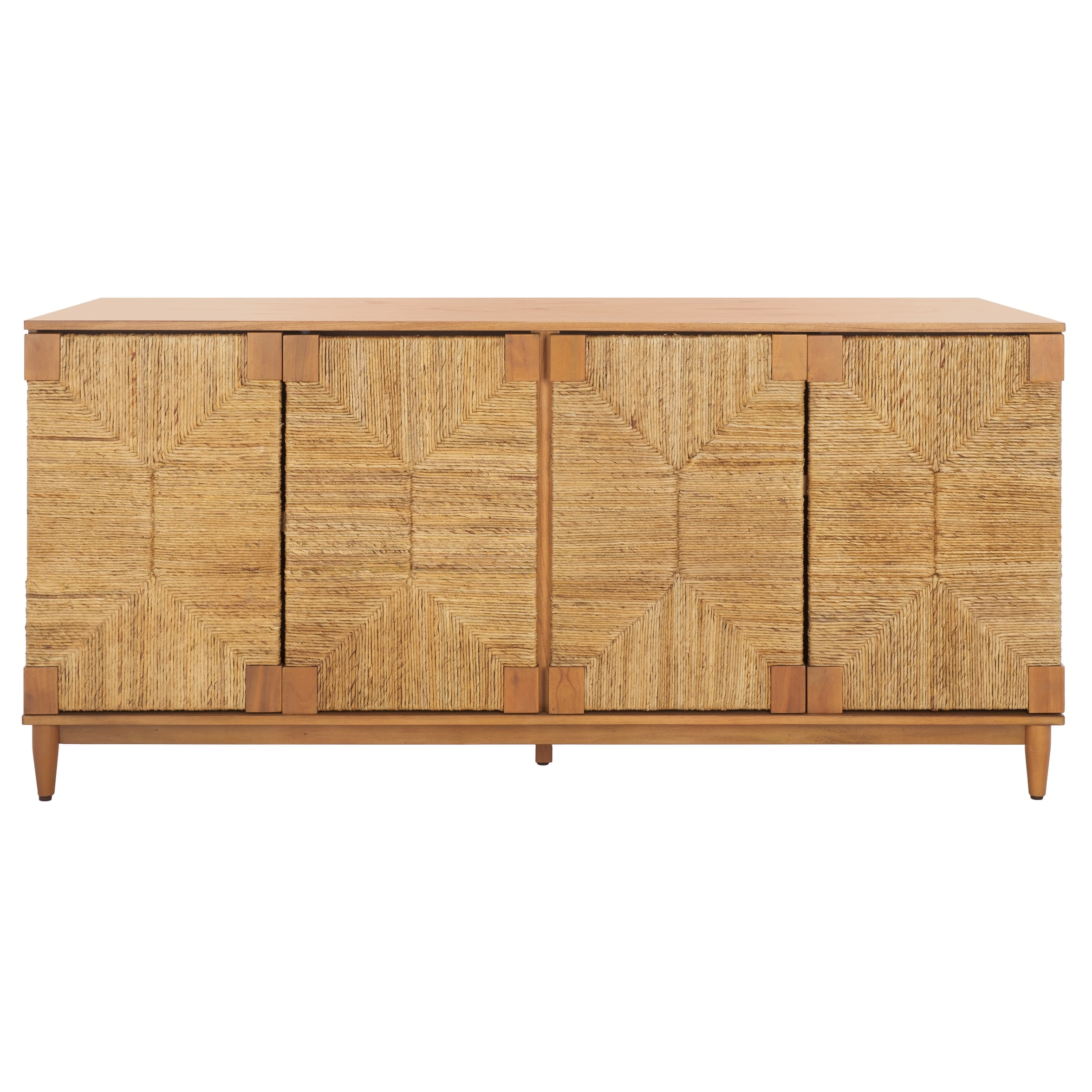 SAFAVIEH Couture Nedime Banana Stem 4-Door Sideboard - 69.8 In. W