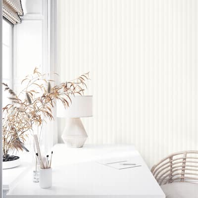Chevron Basket Weave Timeless Quilted Feel Jute Design Wallpaper