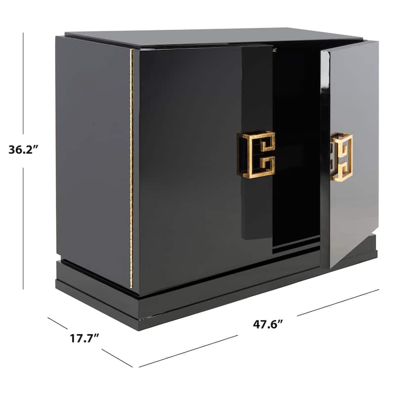SAFAVIEH Home Winslow 2-Drawer Cabinet - 48"W x 18"D x 36"H