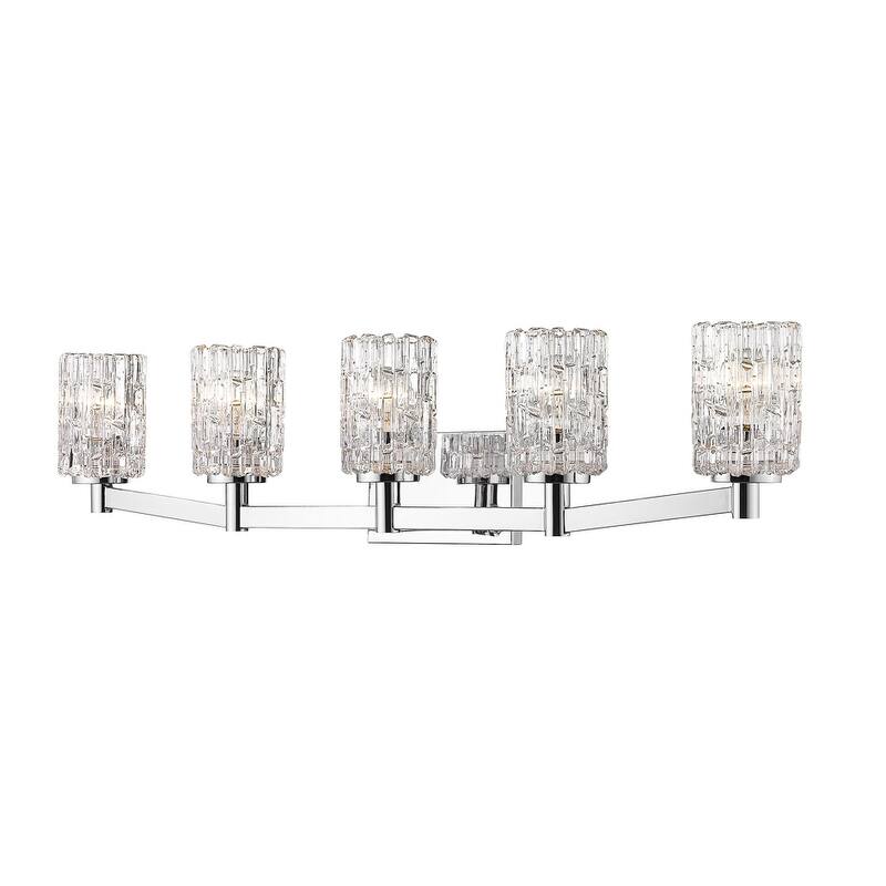 Z-Lite Aubrey 5 Light 41" Wide Bathroom Vanity Light