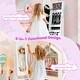 preview thumbnail 7 of 16, Costway Kids Vanity Set Princess Makeup Dressing Table & Chair Set - See Details