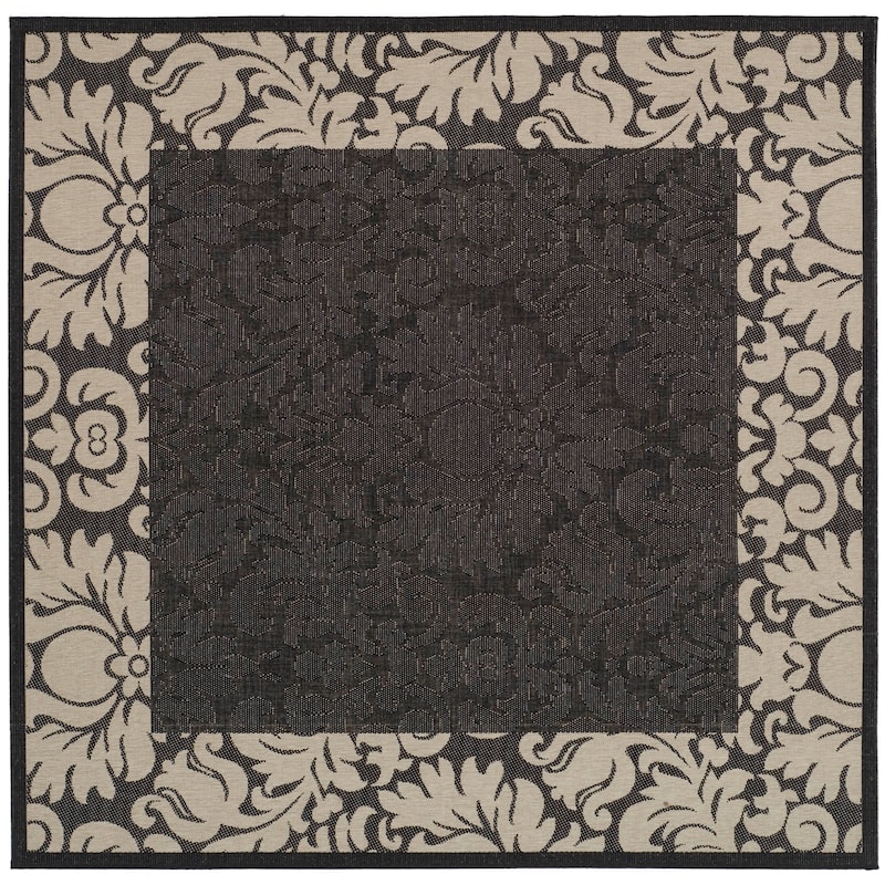 SAFAVIEH Courtyard Peggie Indoor/ Outdoor Patio Backyard Rug