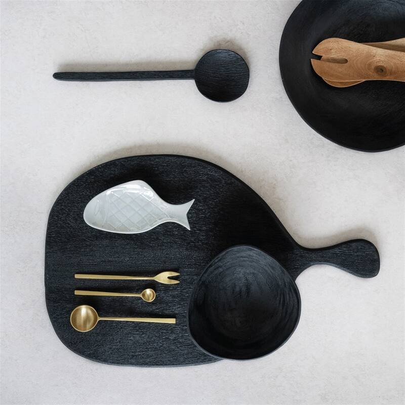Spoon Smoked Wood - Black