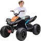 preview thumbnail 13 of 15, Kids Ride on ATV, 12V Battery Powered Kids Electric Vehicle Black