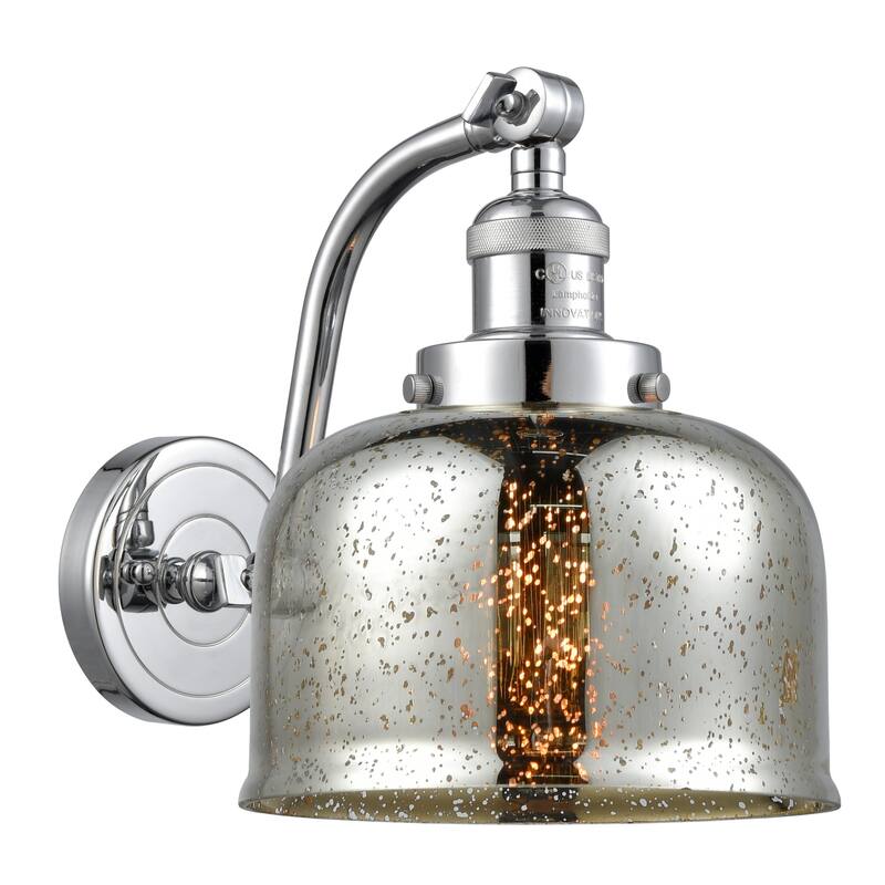 Innovations Lighting Large Bell Single Light 12" Tall Bathroom Sconce