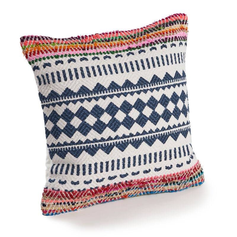 Sevita Geometric Bohemian 18 inch Throw Pillow, Single or Set of 2