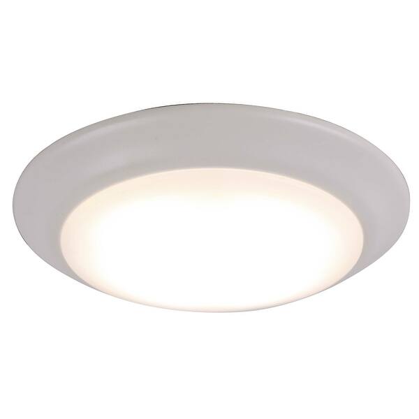 Led Flush Mount Ceiling Light 7 25 D X 1 21 H White Overstock 29769153