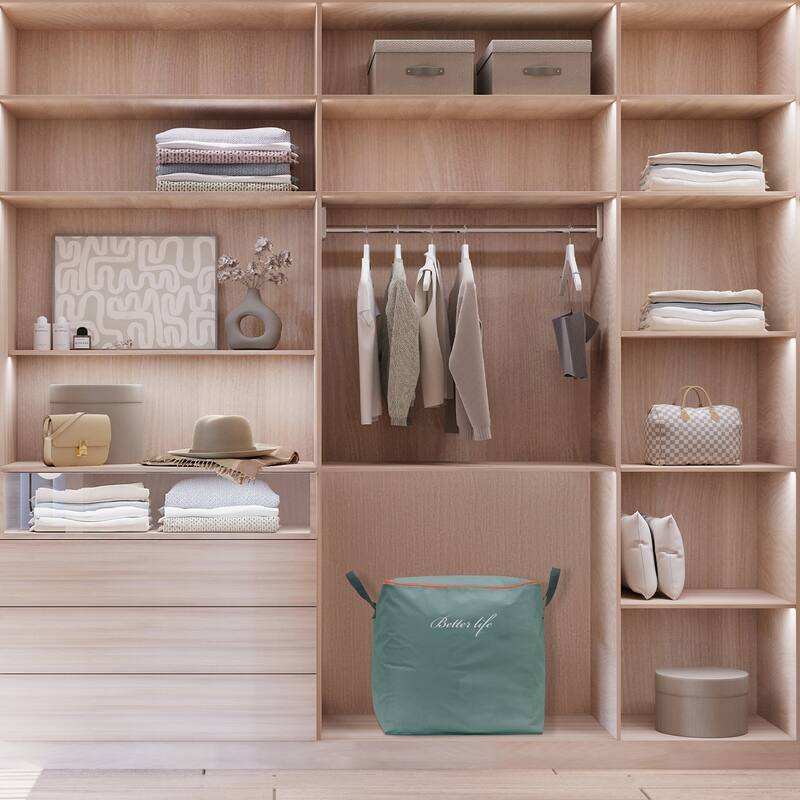 1 Pcs Storage Bags, Clothes Storage, Moving Bags for Organizing Clothing, Bedroom, Closet Organizers and Storage with Handles