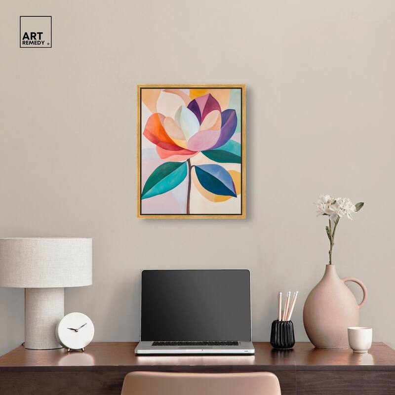 Magnolia in Color I Canvas by Art Remedy