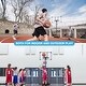 preview thumbnail 7 of 6, Transparent Goal Basketball Height Adjustable Backboard with Wheels,Outdoor Indoor Basketball Goal Game Play