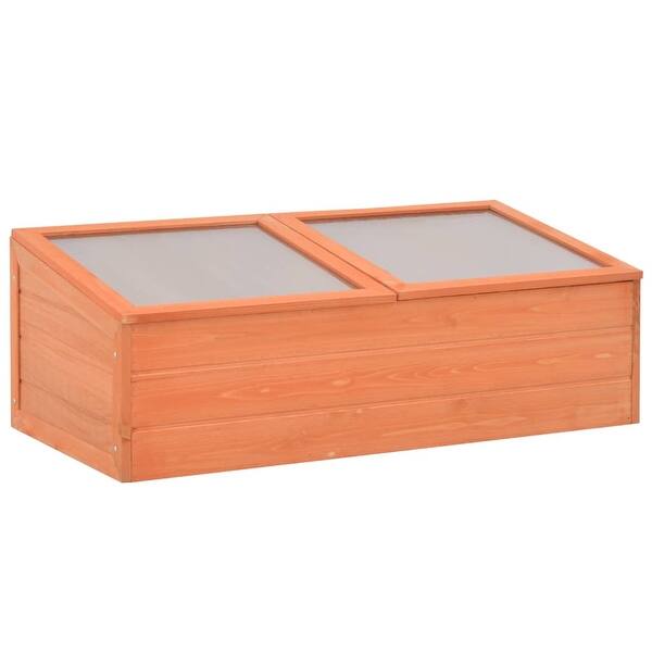slide 1 of 10, Greenhouse Wood 39.4"x19.7"x13.4"