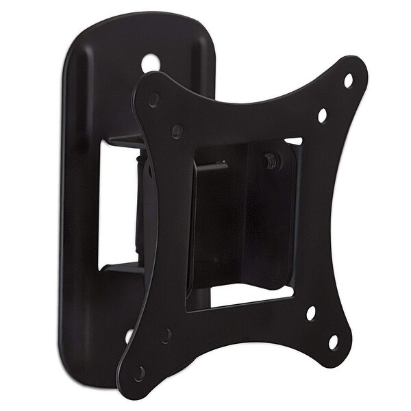 Mount-It! TV Mount For Flat Screens Tilting Wall Mount Bracket Fits up to 25" LCD LED TVs and Computer Monitors VESA (MI-2829)