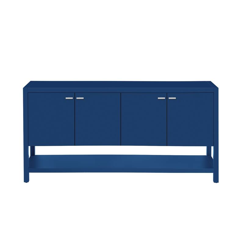 Navy Blue Accent Table Side Table Hallway Table Corner Table
