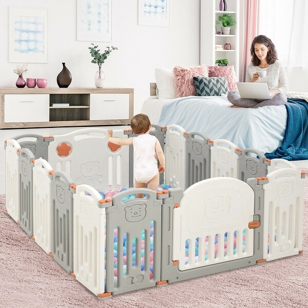 16 panel playpen