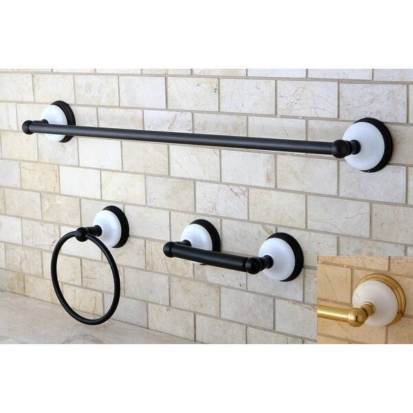 Shop Victorian 3 Piece Bathroom Accessory Set Overstock 15974977