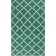 preview thumbnail 31 of 59, Hand-woven Villach Flatweave Wool Area Rug - 9' x 13' Emerald