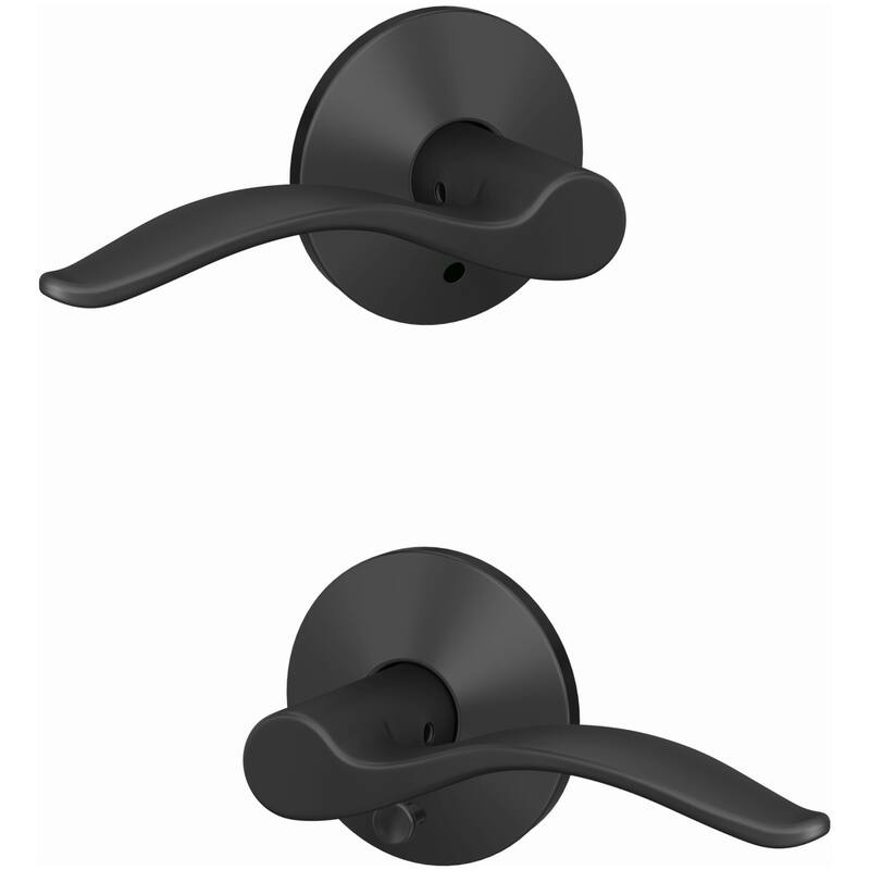 Schlage Custom Pennant Passage or Privacy Door Lever Set with Kinsler