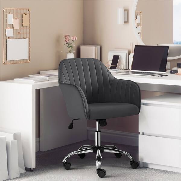 Yaheetech Desk Chair HeightAdjustable Swivel Computer Chair On Sale Bed Bath & Beyond