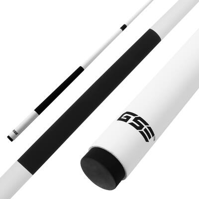 GSE™ 58" 2-Piece Fiberglass Graphite Composite Billiard Pool Cue Stick for Men/Women, Great for House or Commercial/Bar Use