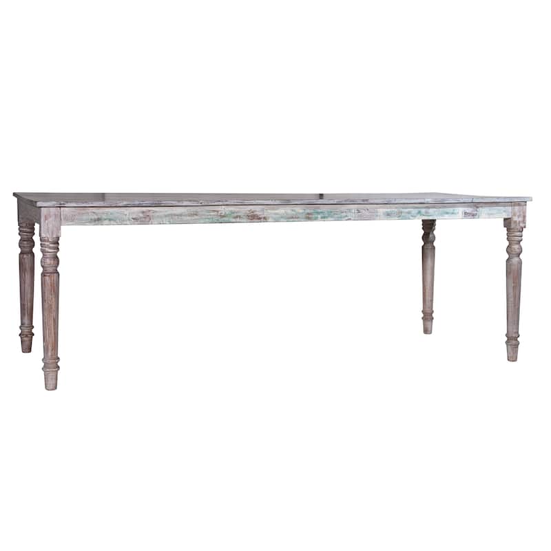 Maadze Vega Solid Wood 90 inch long Dining Table