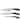 Valerie Bertinelli 3-Piece SS Metallic Knife Set Model