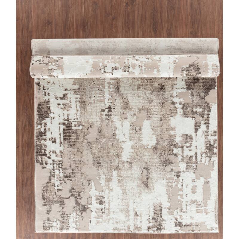 Petra Collection Abstract Area Rug