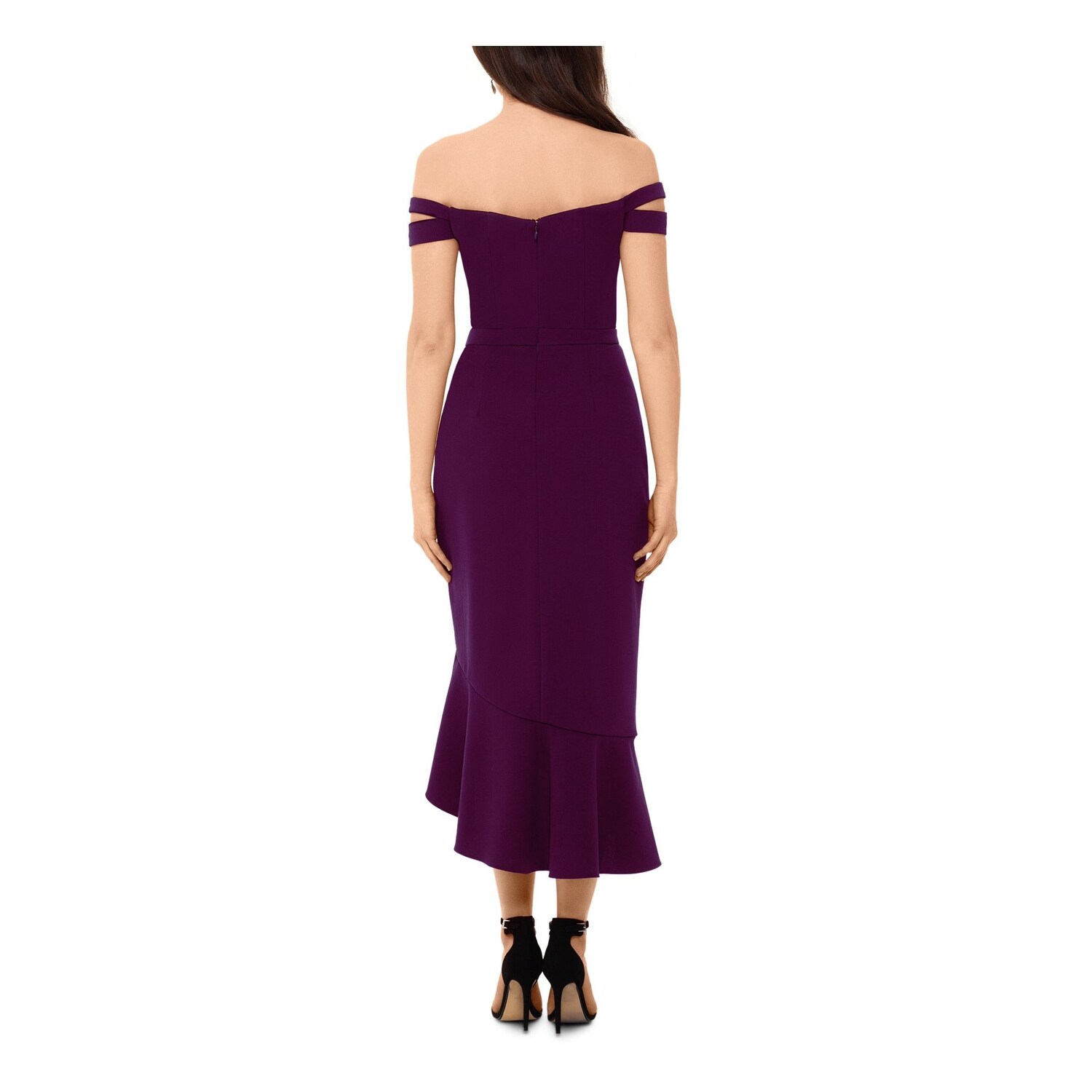 xscape sleeveless midi dress