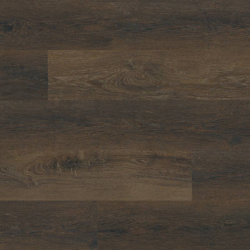 Ackland AKVRC7X48-6520-CA Parkland 7" x 48" Embossed Vinyl Flooring - Rustic Walnut